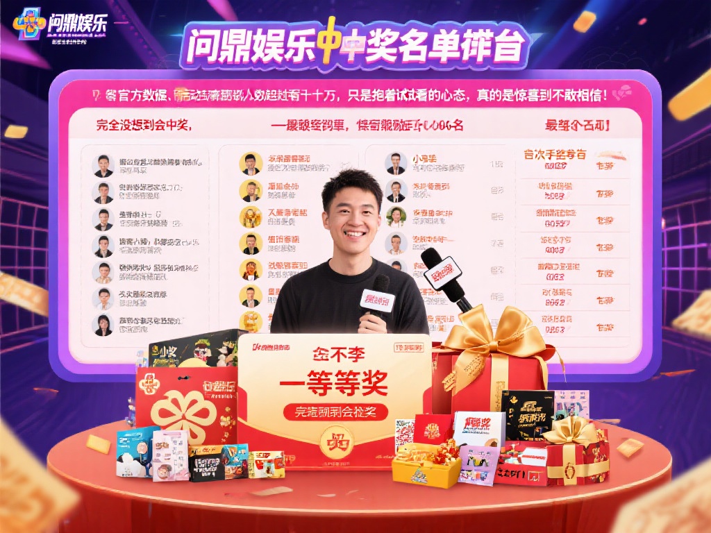 问鼎娱乐中奖名单公布:幸运儿名单一览无遗! (问鼎娱乐中奖名单震撼公布:幸运儿名单完整揭晓!) 备受瞩目的问鼎娱乐中奖名单终于出炉,这份榜单涵盖了